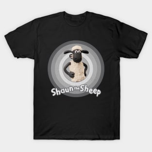 Vintage TV Series The Sheep Cartoon Shaun T-Shirt